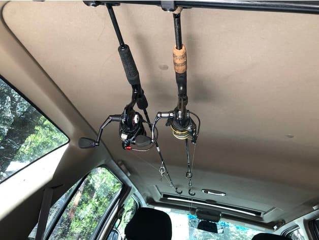 Interior Fishing-Rod Holder Mounts — image 1 of 3