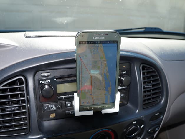Cassette-Slot Phone Holder — image 1 of 2