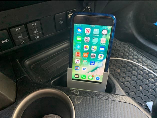 Centre-Console Phone Cradle