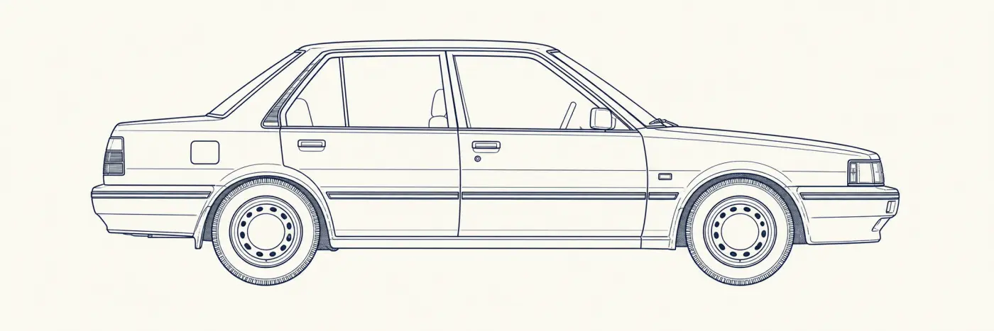 Toyota Corolla side profile