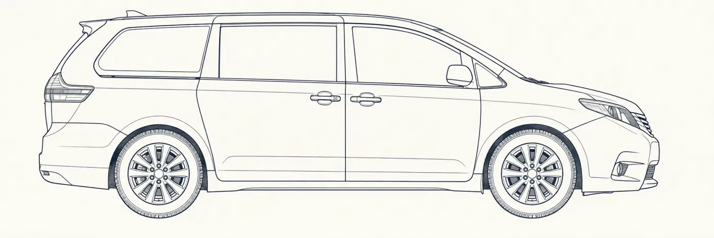 Toyota Sienna side profile