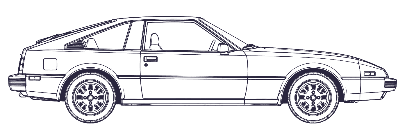 Toyota Supra 1st Gen side profile
