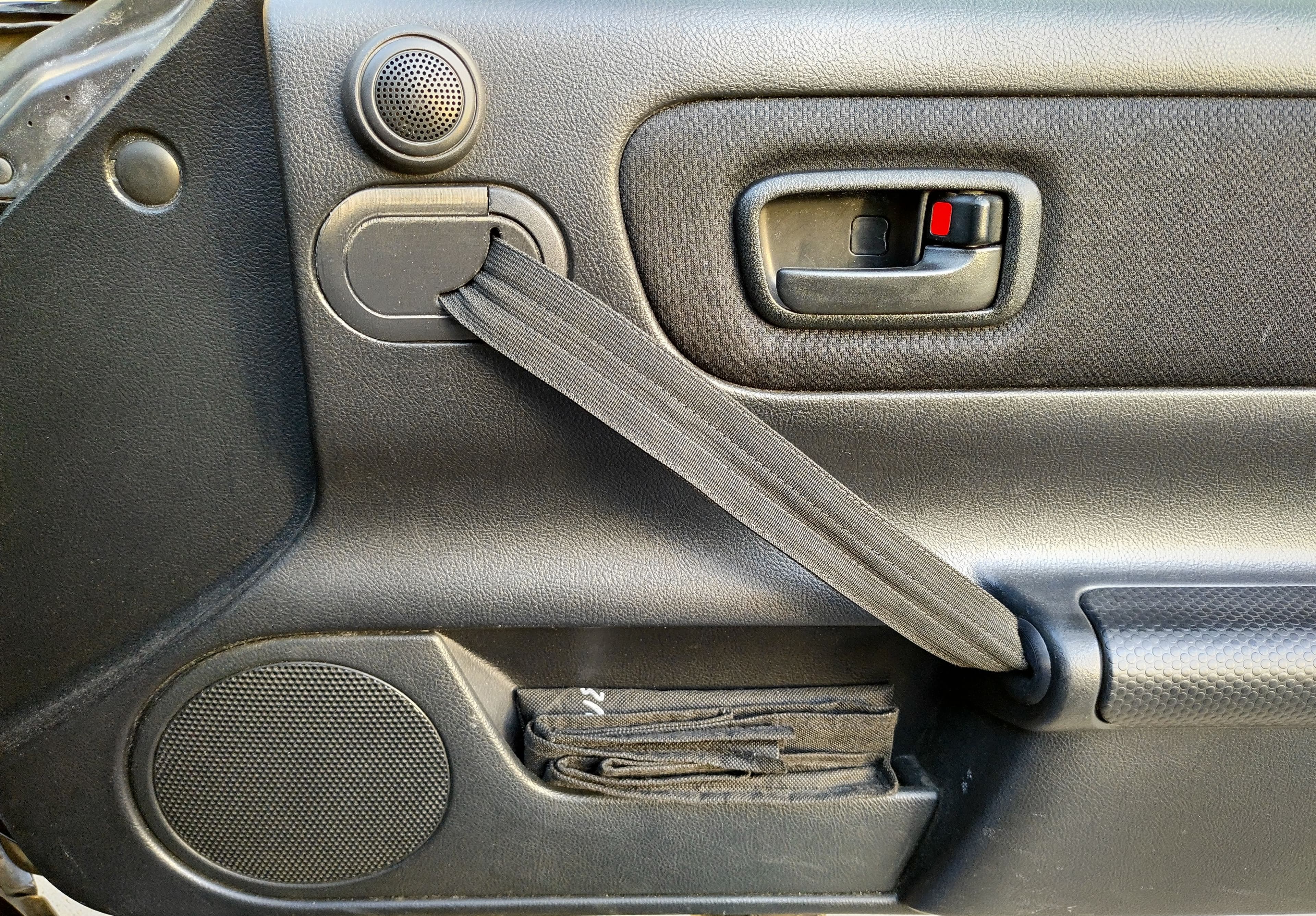Door Pull-Strap Upper Cover Set