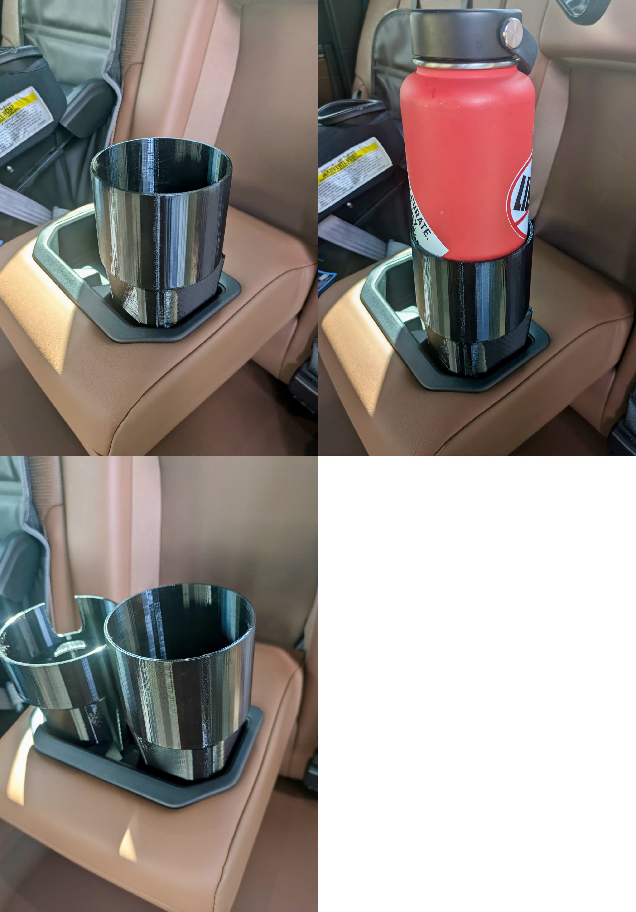 Oversize Cup-and-Bottle Holder Set