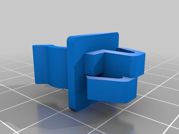 Bonnet-Prop Grommet and Retaining Catch