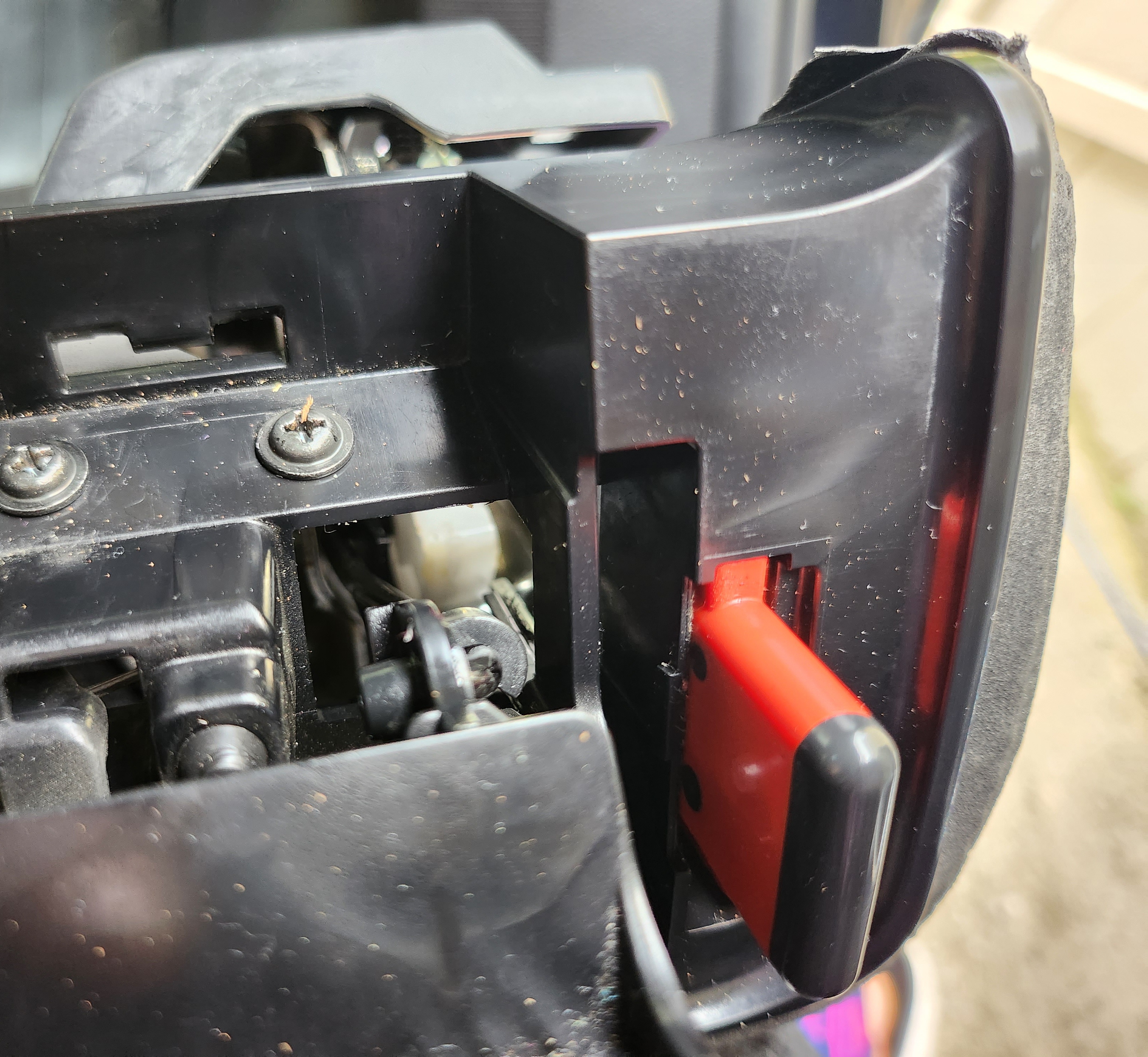 Rear-Seat Folding-Latch Rivet