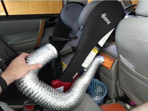 Rear-Console AC Duct Adapter