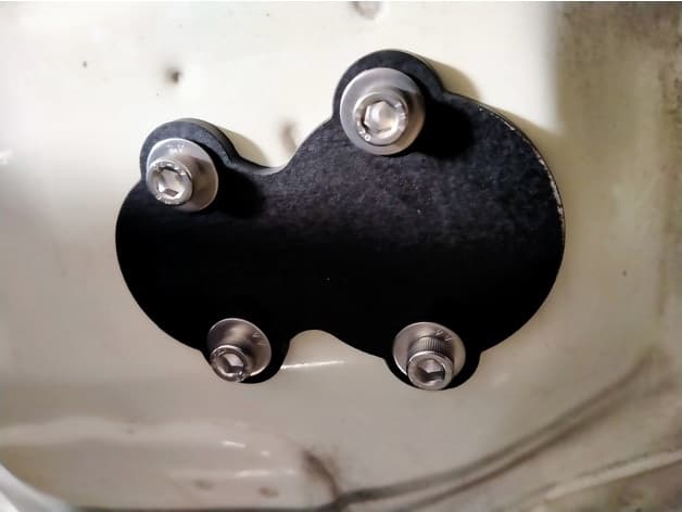 Air-Conditioning Firewall Block-Off Plate