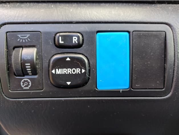 Accessory Switch Blank