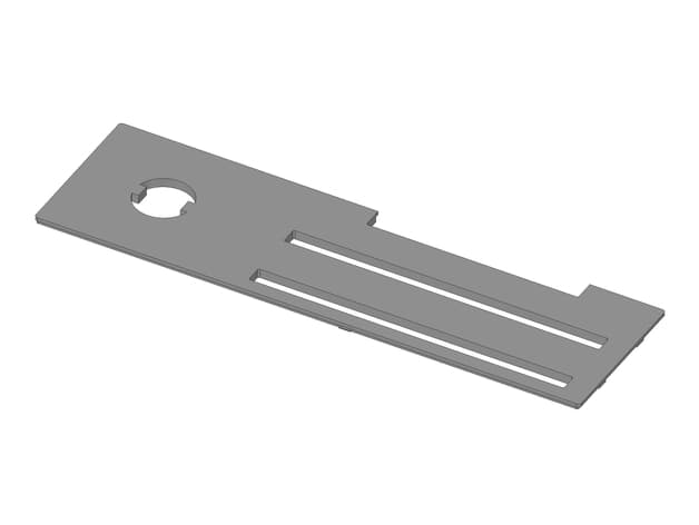 Heater-Control Slider Faceplate