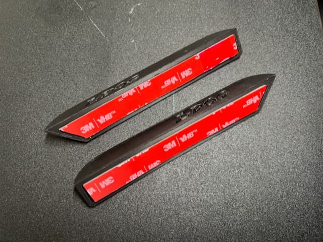 Side-Window Wind-Deflector Pair