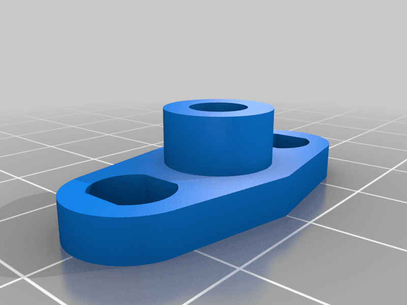 Power-Seat Threaded-Rod Support