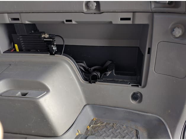 Cargo-Compartment Radio-Body Mount — image 1 of 2