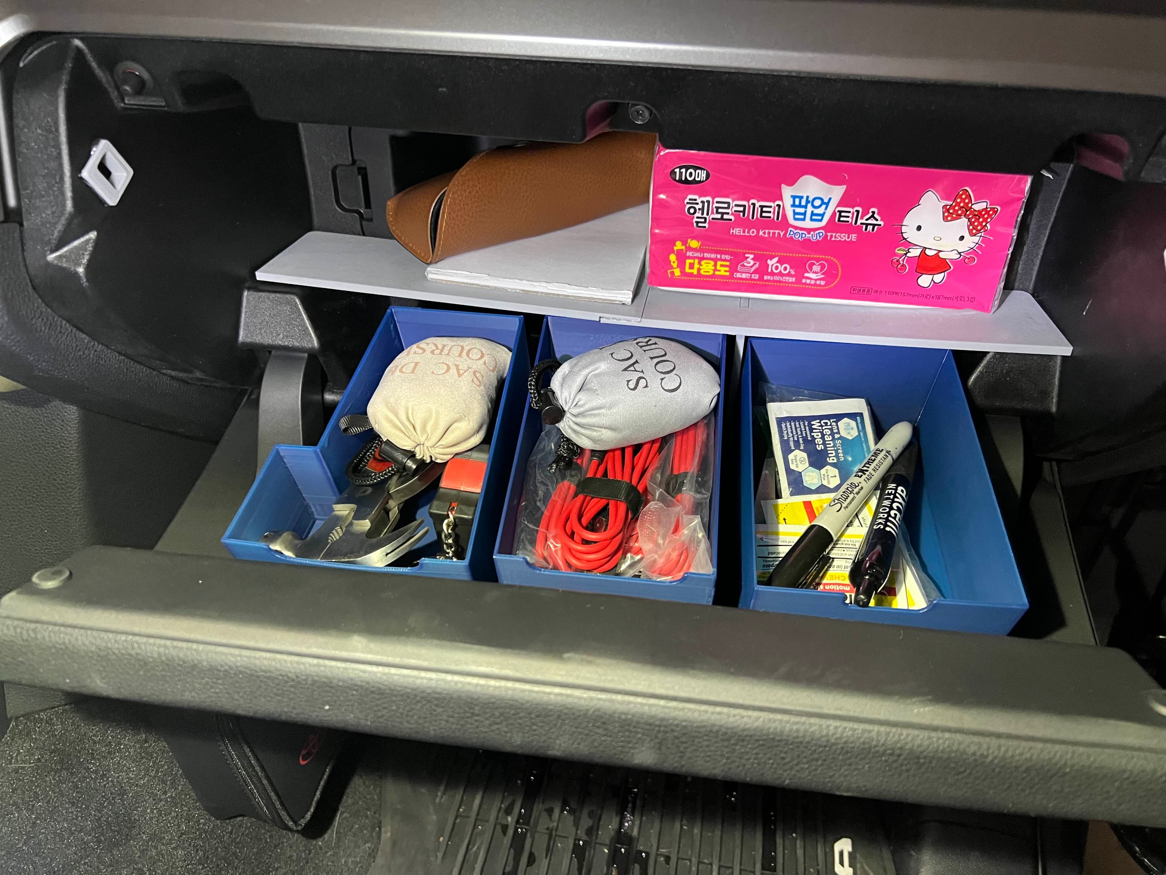 Glovebox Drawer Set