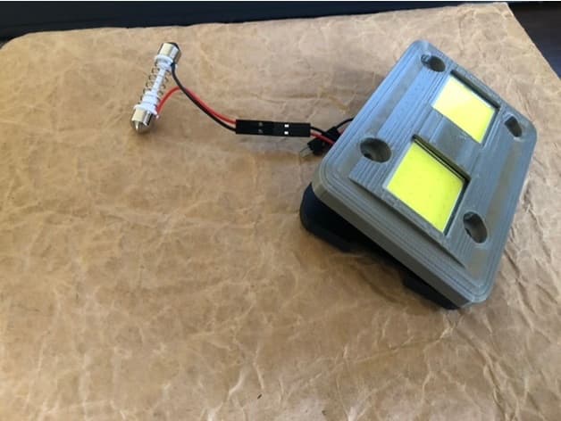 LED Interior-Light Housing and Gasket