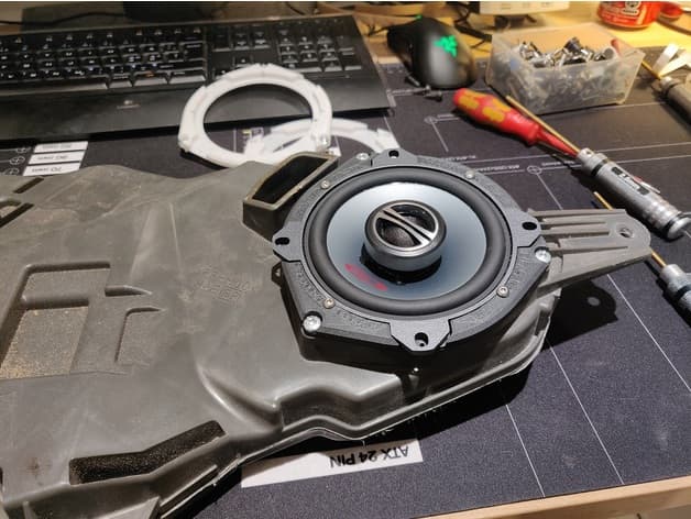Four-Inch Front-Speaker Adapter