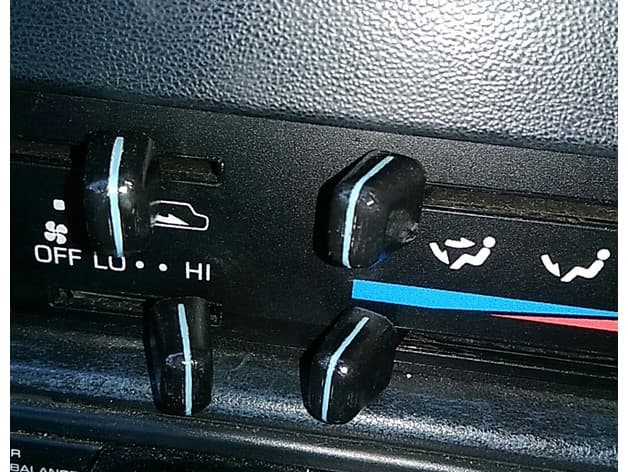 Heater-Control Knob Set