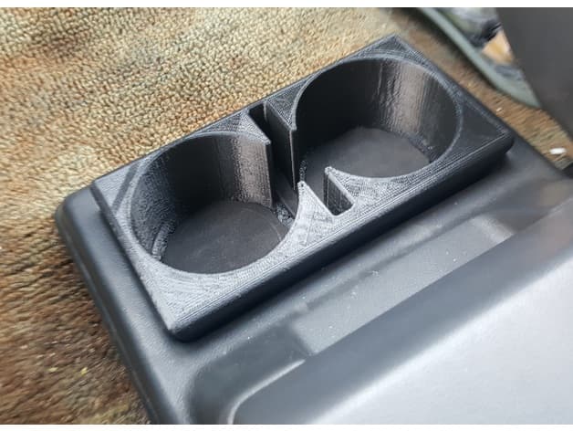 Centre-Console Cup and Phone Holder