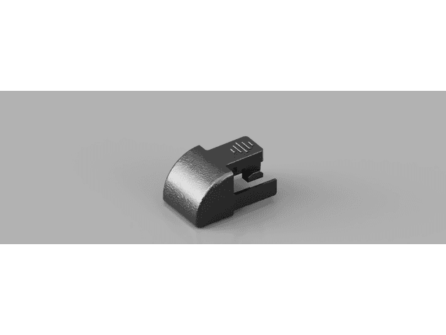Bed-Rail Track End Cap