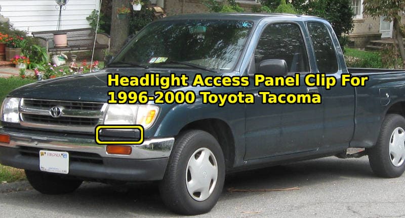 Headlamp Access-Panel Retaining Clip — image 1 of 2